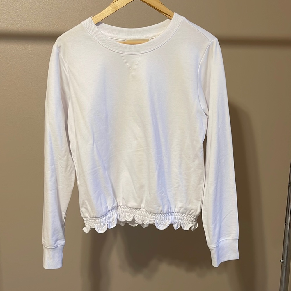 Michael Kors white sweatshirt